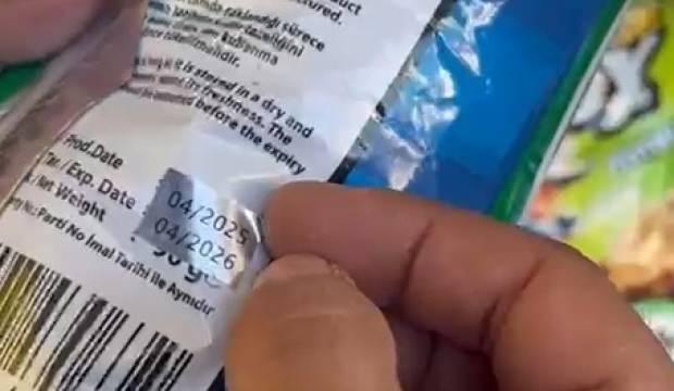 Sivas'ta son tüketim tarihi değiştirilmiş paket paket ürün ele geçirildi