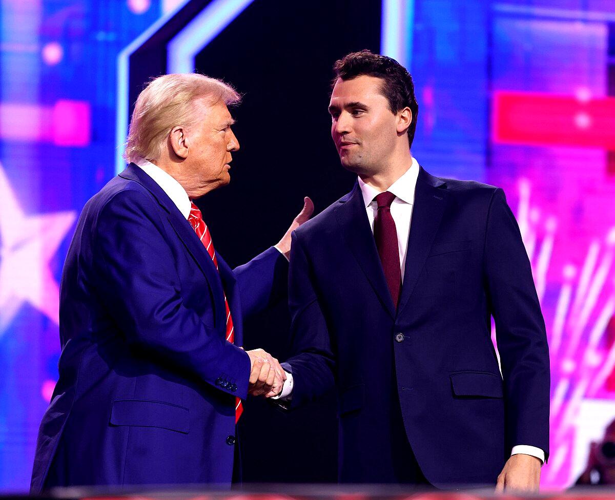 Donald Trump ve Charlie Kirk