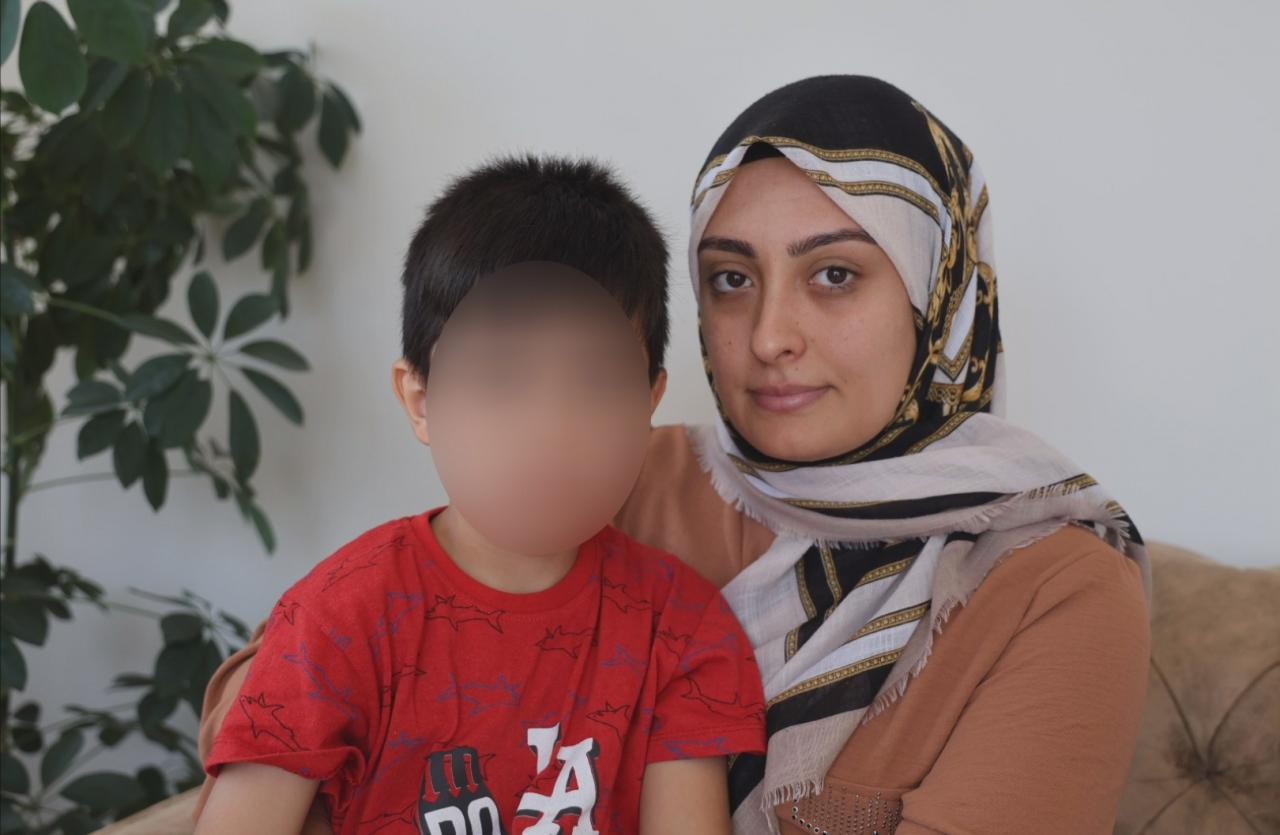 5 yaşındaki E.Ç.ve anne Seda Nur Çaylak
