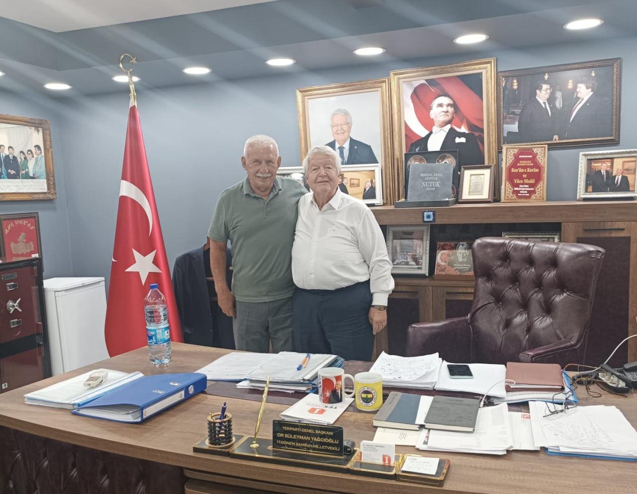 TEK Parti Genel Başkanlarının Dr. Süleyman Yağcıoğlu 