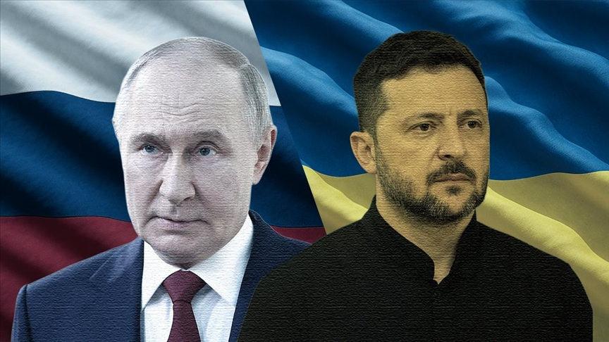 Rusya Devlet Başkanı Vladimir Putin ve Ukrayna Devlet Başkanı Volodimir Zelenskiy