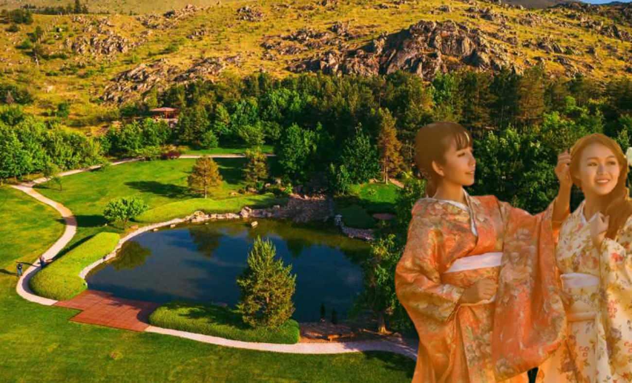 İç Anadolu'da küçük Japon köyü: 32 yıldır turistler akın ediyor