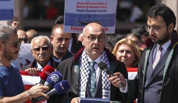 İsrail'in Küresel Sumud Filosu'na yönelik saldırılarına suç duyurusu