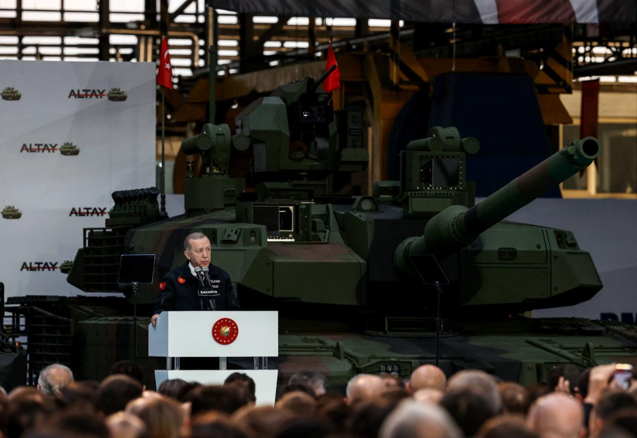 Başkan Erdoğan, Altay Tankı'nın testler için TSK’ya teslimi programında