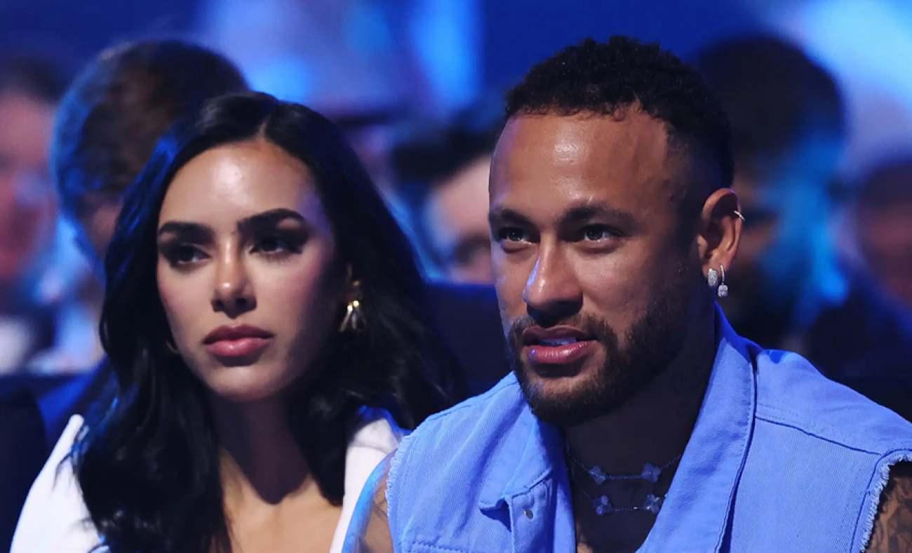 Neymar'ın nişanlısı tanınmaz hale geldi! Dudağında sivilce çıkmıştı