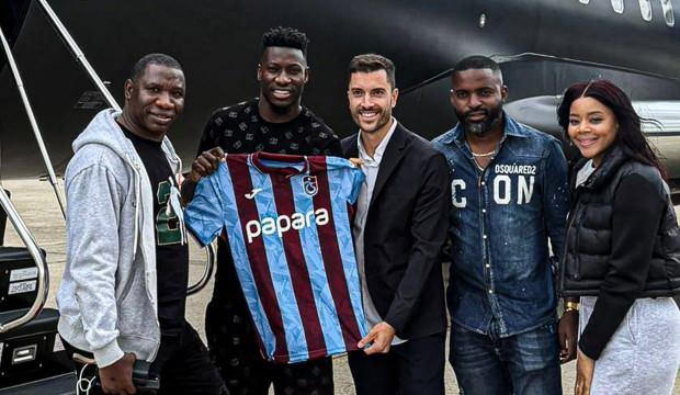 Trabzonspor, F.Bah&ccedil;e ma&ccedil;ı &ouml;ncesi Onana'yı imzaya getirdi! İşte ilk s&ouml;zleri