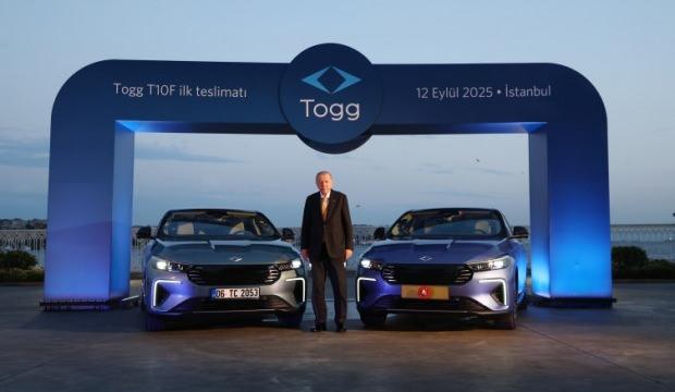 Yeni TOGG modeli Erdoğan'a teslim edildi