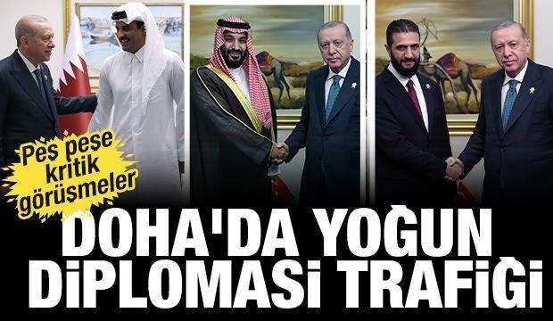 Cumhurbaşkanı Erdoğan'dan peş peşe kritik görüşmeler