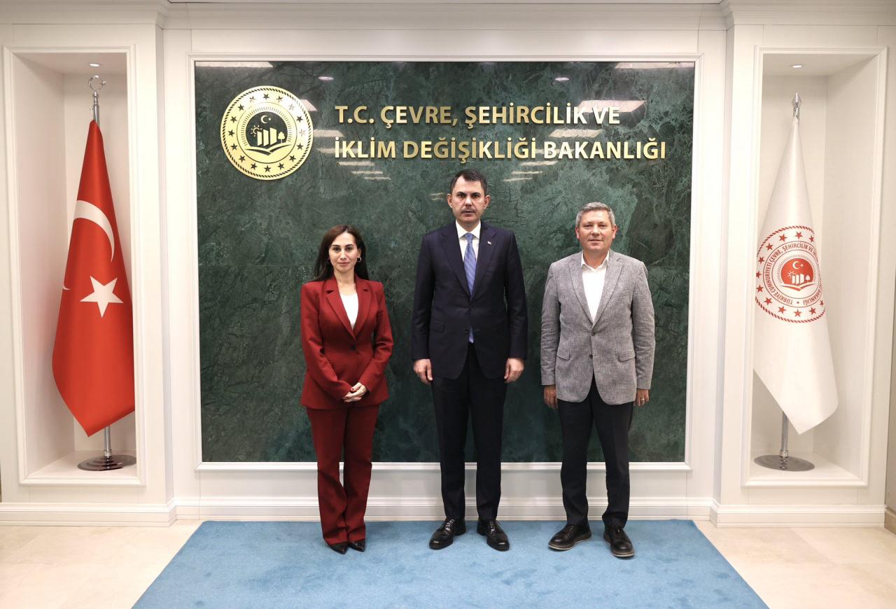 Murat Kurum ile Özlem Vural Gürzel ve Özkan Ayduğan