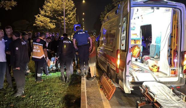 Bolu'da motosikletli polis ekipleri kaza yaptı: 4 yaralı
