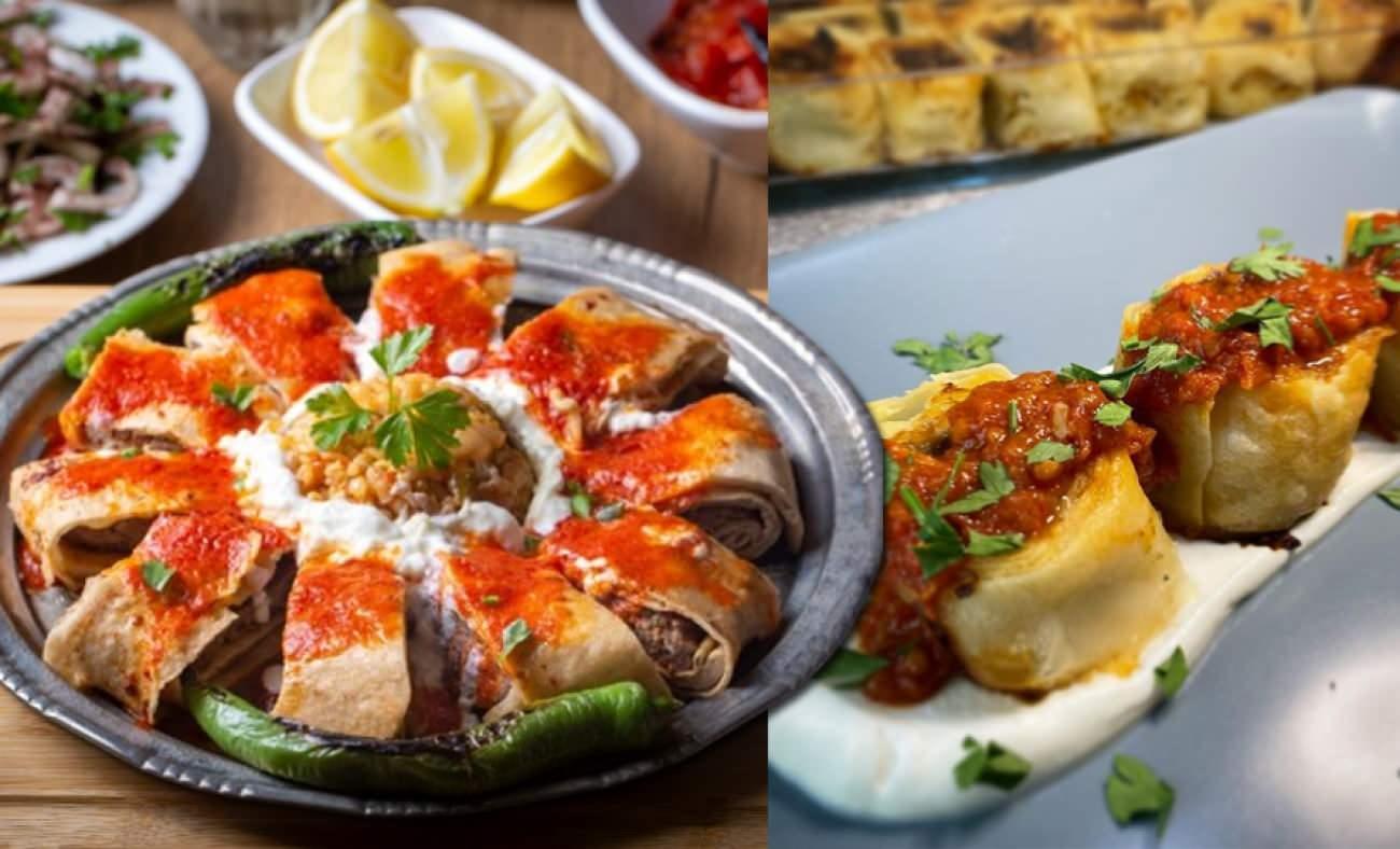 Çıtır yufka ve bol soslu lezzet şöleni: Nezaket kebabı