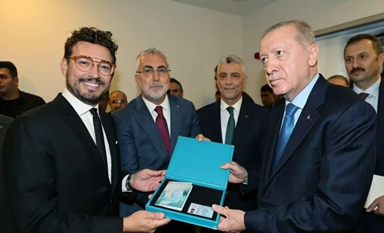 Danilo Zanna'ya Cumhurbaşkanı Erdoğan'dan Turkuaz Kart takdimi!