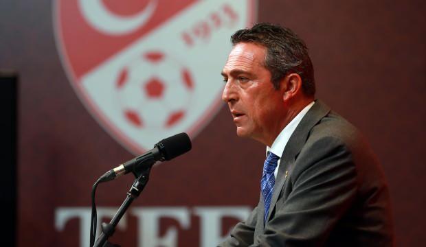 Fenerbah&ccedil;e'den a&ccedil;ıklama: Ali Ko&ccedil; y&ouml;netimi TFF i&ccedil;in bu kez saat verdi