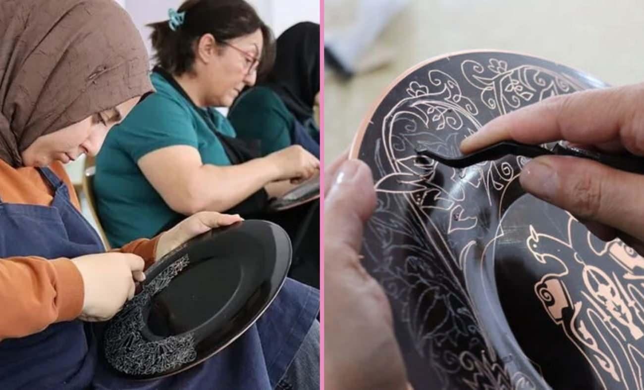 Kadın emeğiyle yaşayan miras: Erzincan'da bakır işlemeciliği