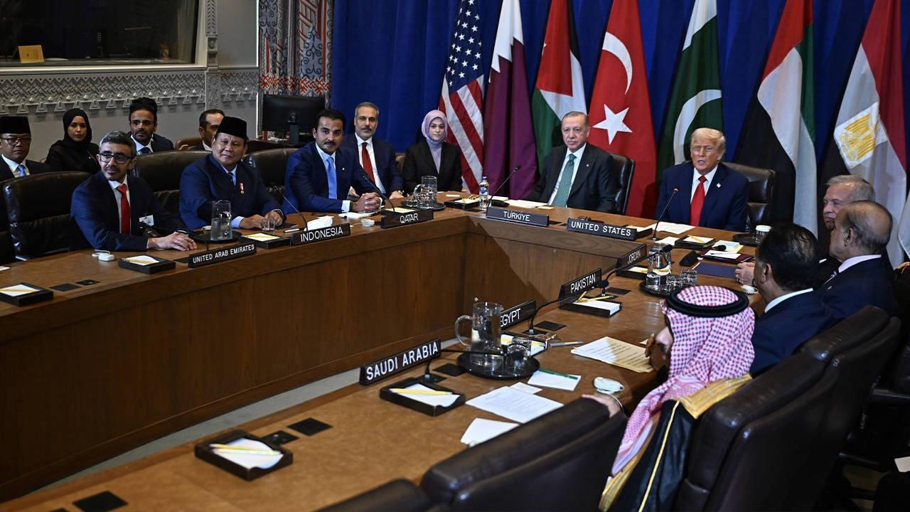 Trump Arap ve Müslüman Devletler Toplantısı- BM 80. Genel Kurulu/ NEW YORK-2025