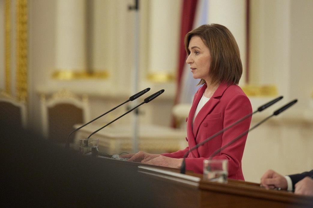 Moldova Cumhurbaşkanı Maia Sandu
