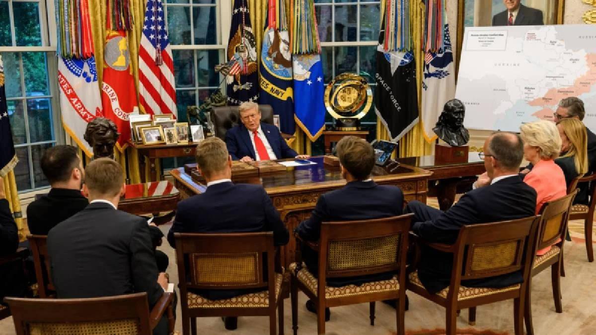 Trump'ın Avrupalıları hizaya çektiği toplantı