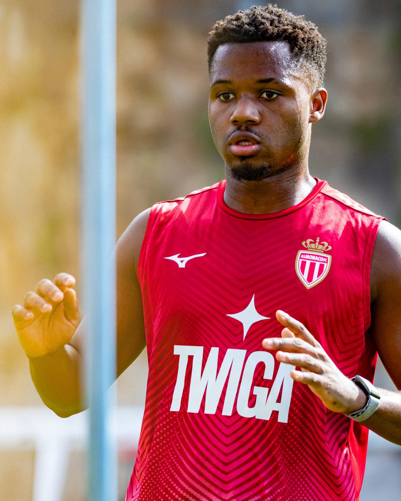 Ansu Fati, AS Monaco antrenmanında, 10 Eylül 2025