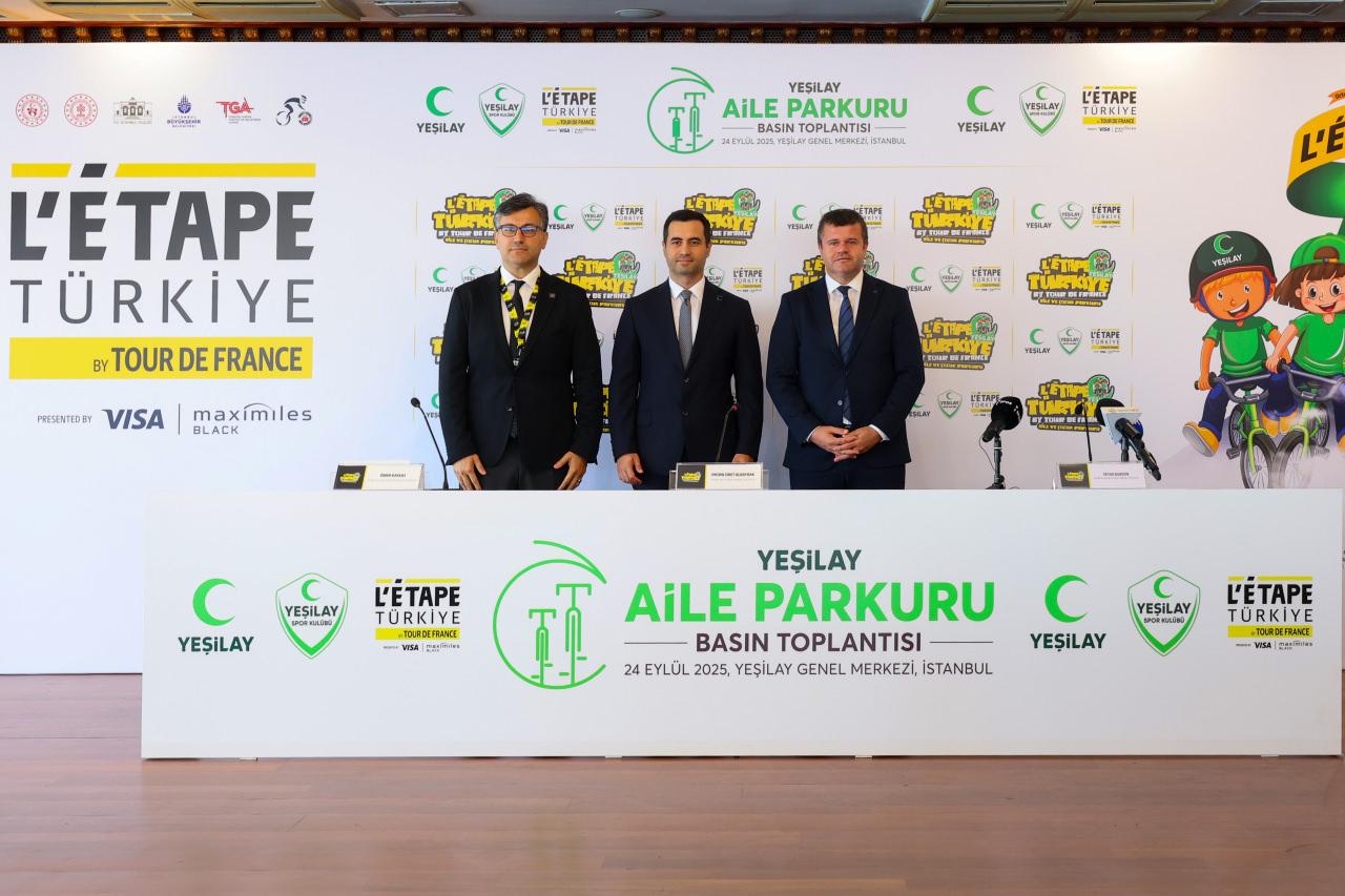  L’Étape Türkiye by Tour de France Genel Direktörü Ömer Kafkas (başta ilk kişi).