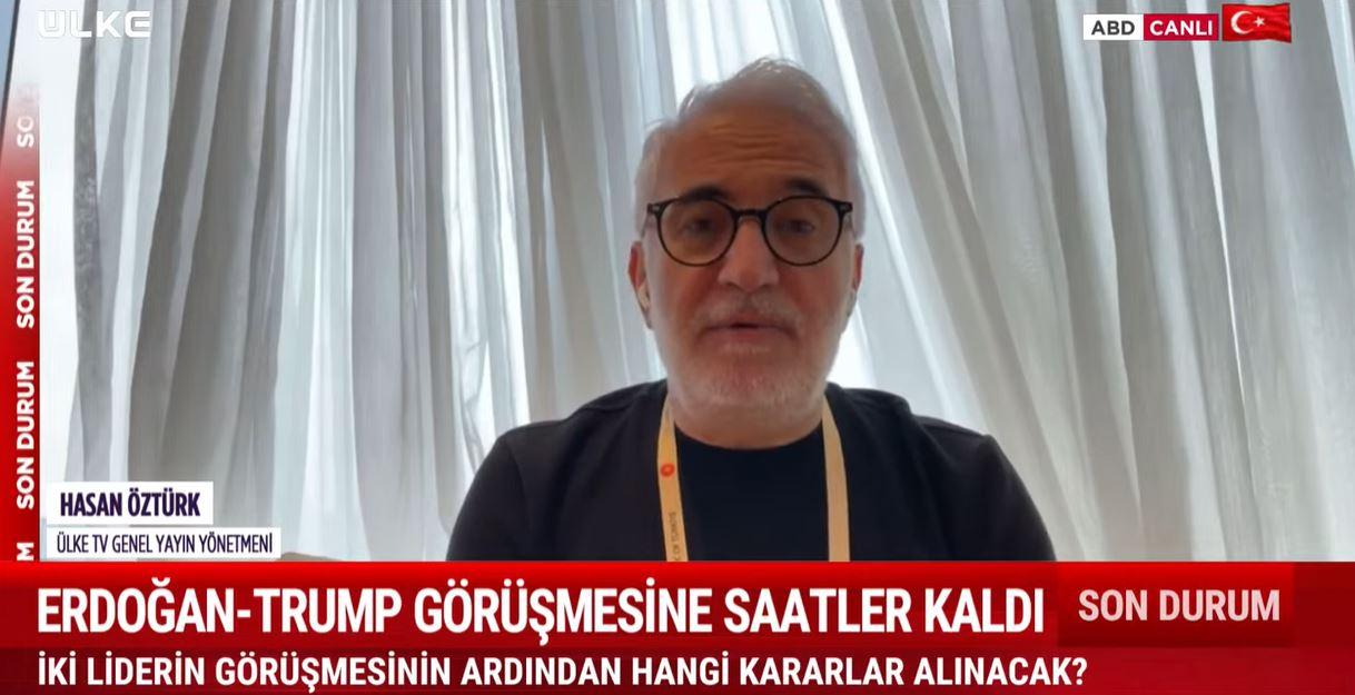 Ülke TV Genel Yayın Yönetmeni Hasan Öztürk 
