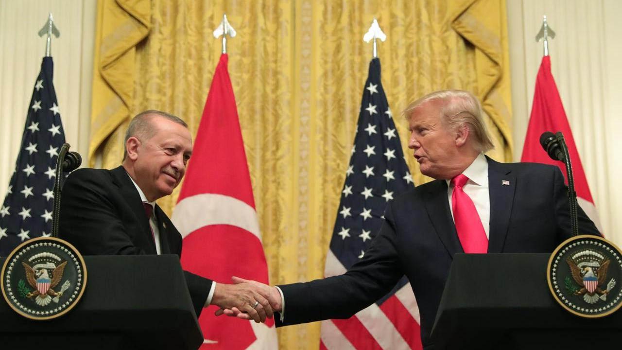 Cumhurbaşkanı Recep Tayyip Erdoğan ve ABD Başkanı Donald Trump
