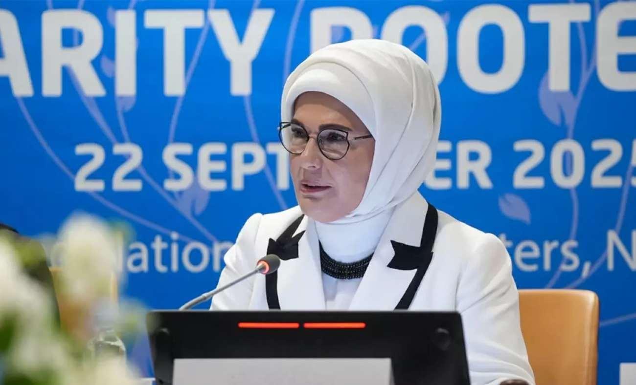 Emine Erdoğan BM'de konuştu: "Ailenin güçlendirilmesi, insanlığın geleceği için şart"