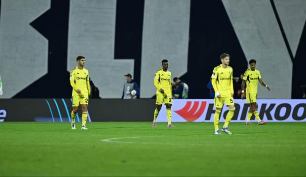 Fenerbahçe Avrupa'ya soğuk başladı!