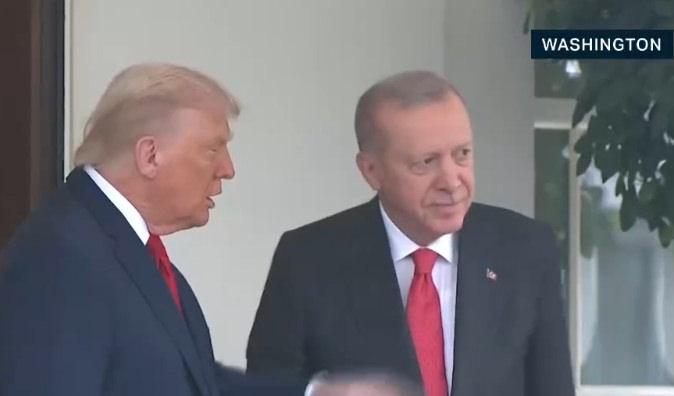 Cumhurbaşkanı Erdoğan ve ABD Başkanı Trump