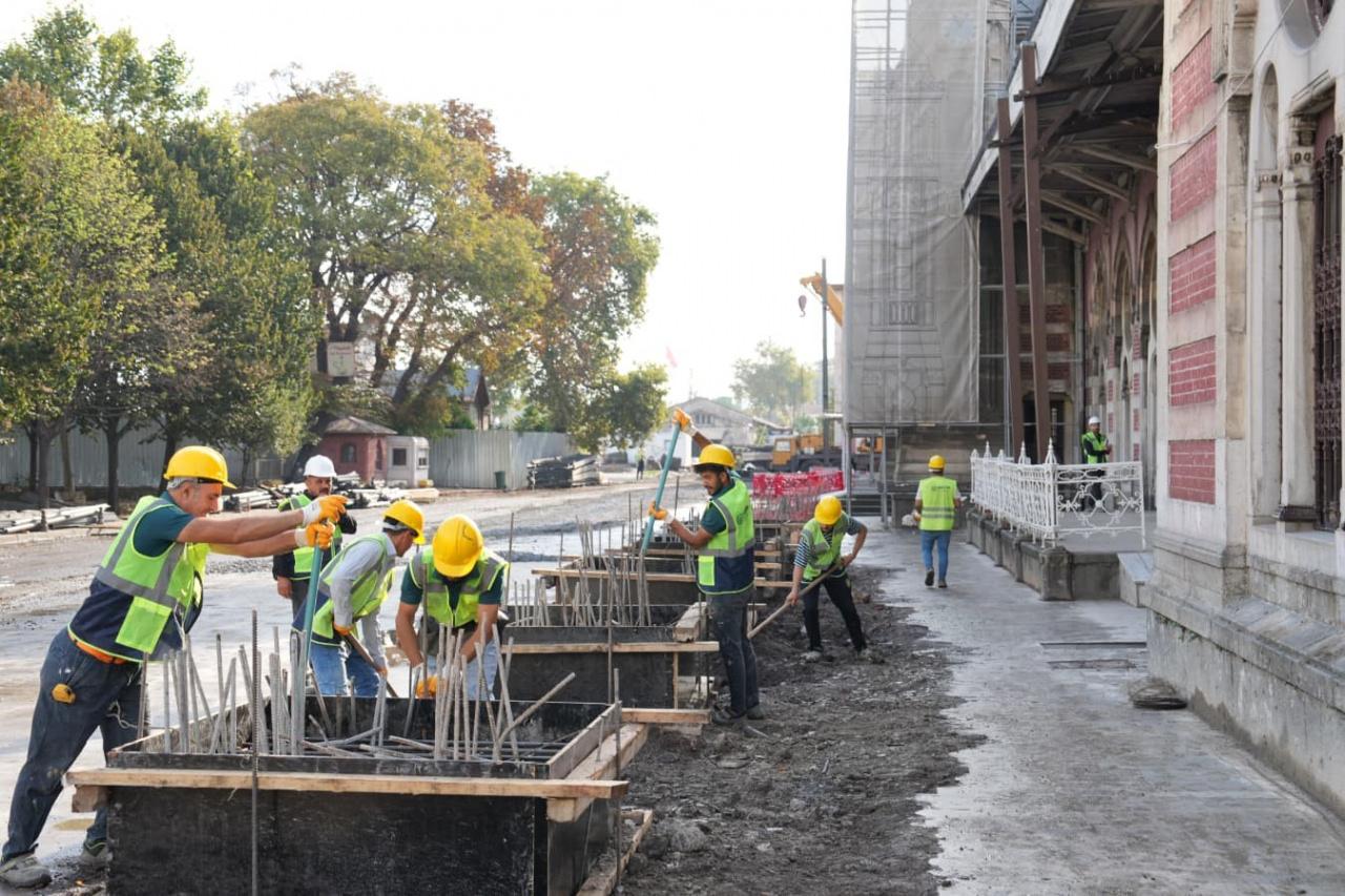 Sirkeci Garı'ndan yapılan restorasyon