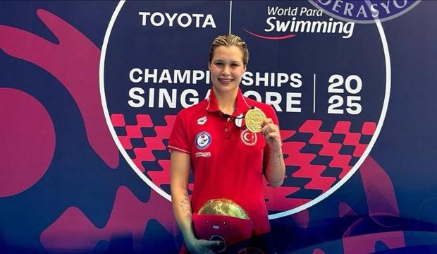 Milli sporcudan 4. altın madalya! Bir rekor daha kırdı