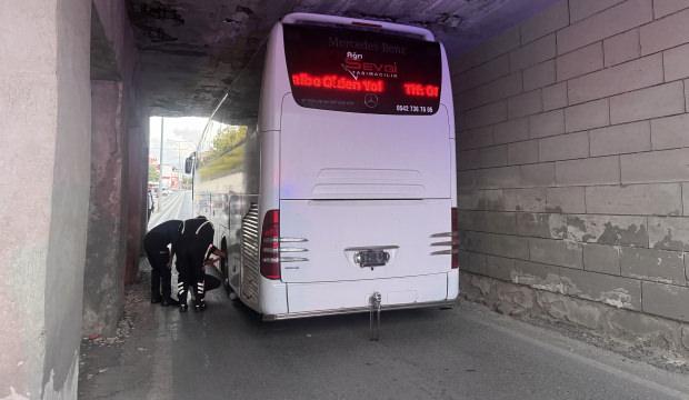 3. Lig ekibinin otob&uuml;s&uuml; deplasmanda alt ge&ccedil;ide sıkıştı