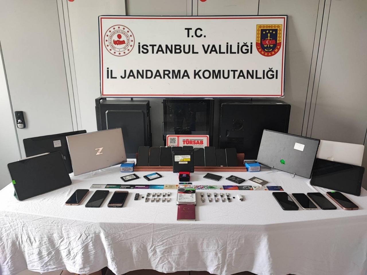 Operasyon kapsamında ele geçirilenler