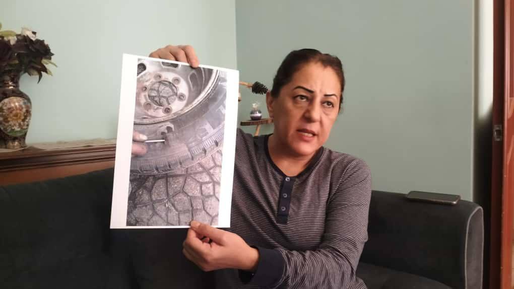 Komşusu tarafından darbedilen Nihal Aras (49).