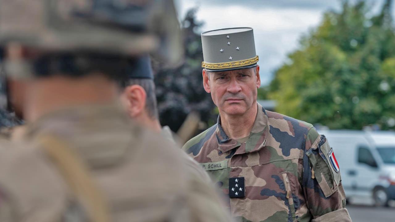 Fransa Genel Kara Kuvvetleri Generali Pierre Schill