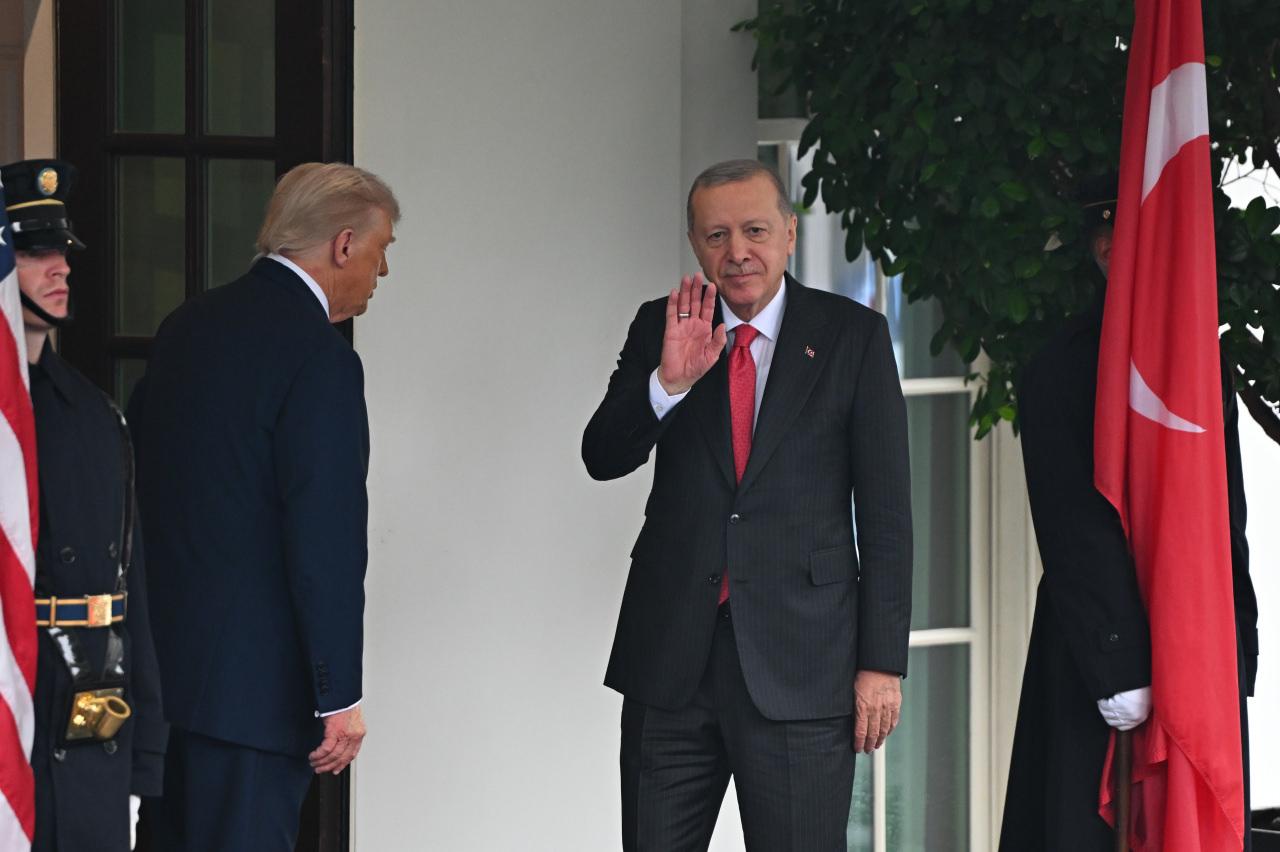Cumhurbaşkanı Erdoğan ile ABD Başkanı Trump