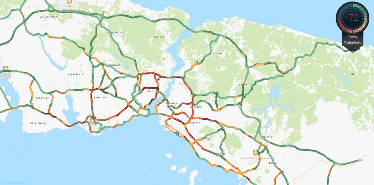 Trafik yoğunluğu
