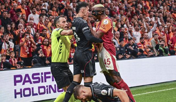Galatasaray - Beşiktaş derbisinde ortalık fena karıştı! İşte ekrana yansımayanlar