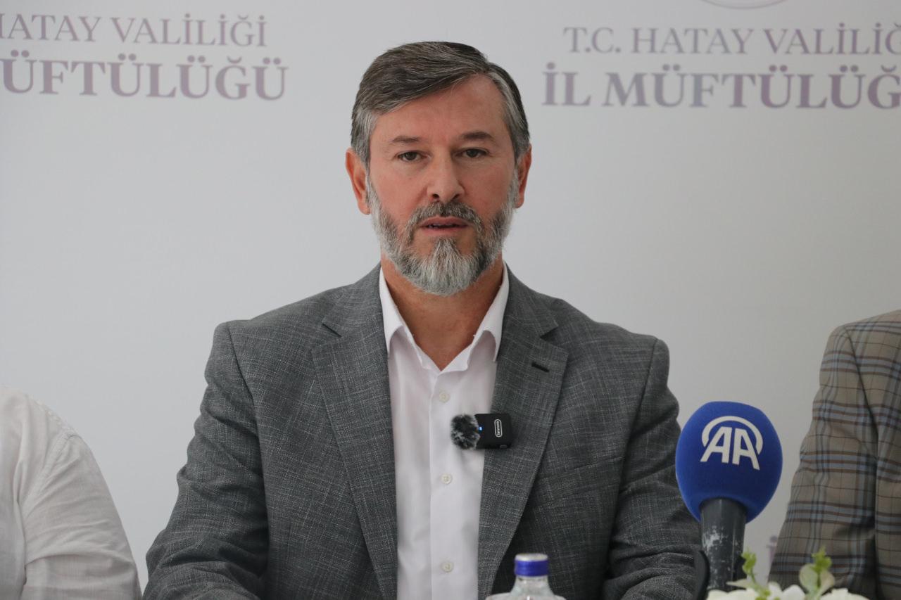 İl Müftüsü Mevlüt Topçu.