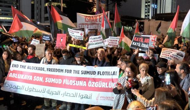 Türk halkı ayaklandı! İsrail Başkonsolosluğuna çıkarma! Sumud Filosu için harekete geçildi
