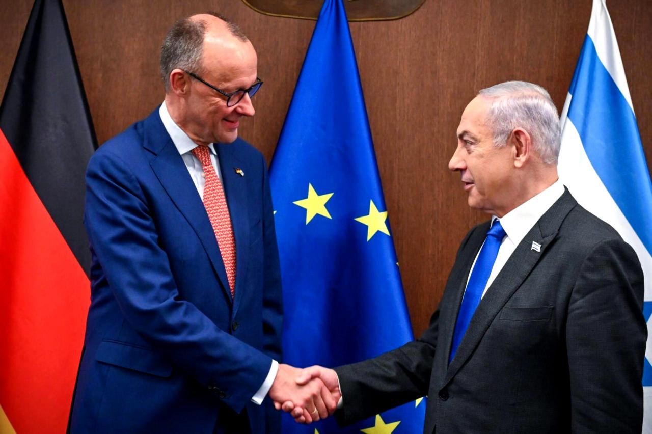 Friedrich Merz ve Binyamin Netanyahu