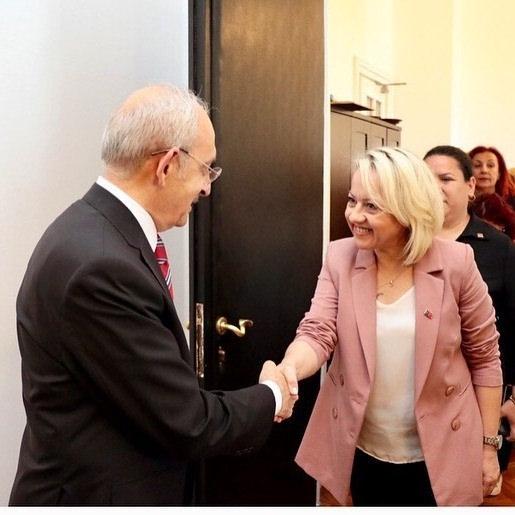  Cumhuriyet Halk Partisi (CHP) Kadın Kolları Genel Başkan Yardımcısı Ülkü Ece Bozbay.