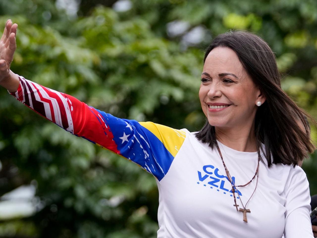 eski Venezuela Ulusal Meclis üyesi Marina Corina Machado 