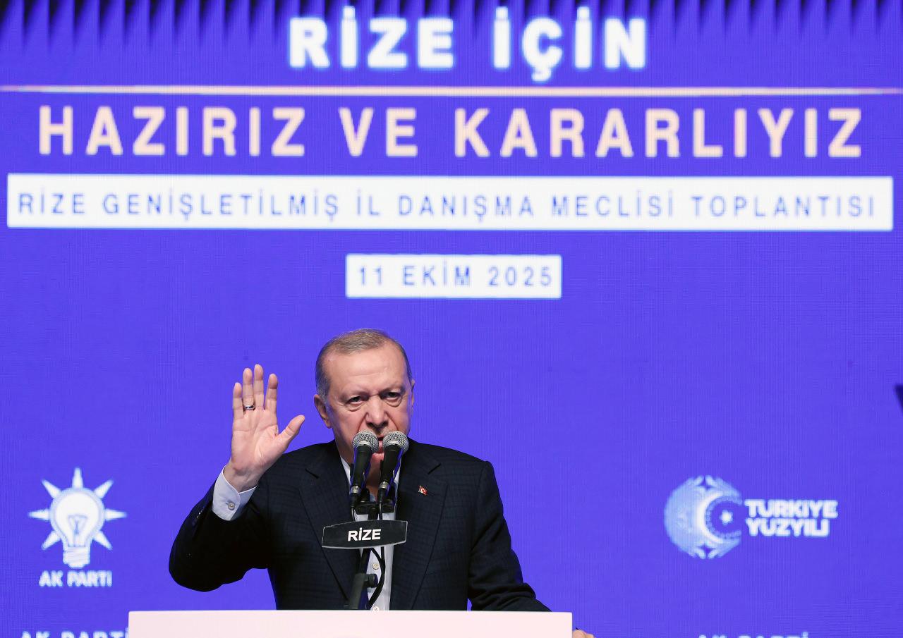 Cumhurbaşkanı Recep Tayyip Erdoğan.
