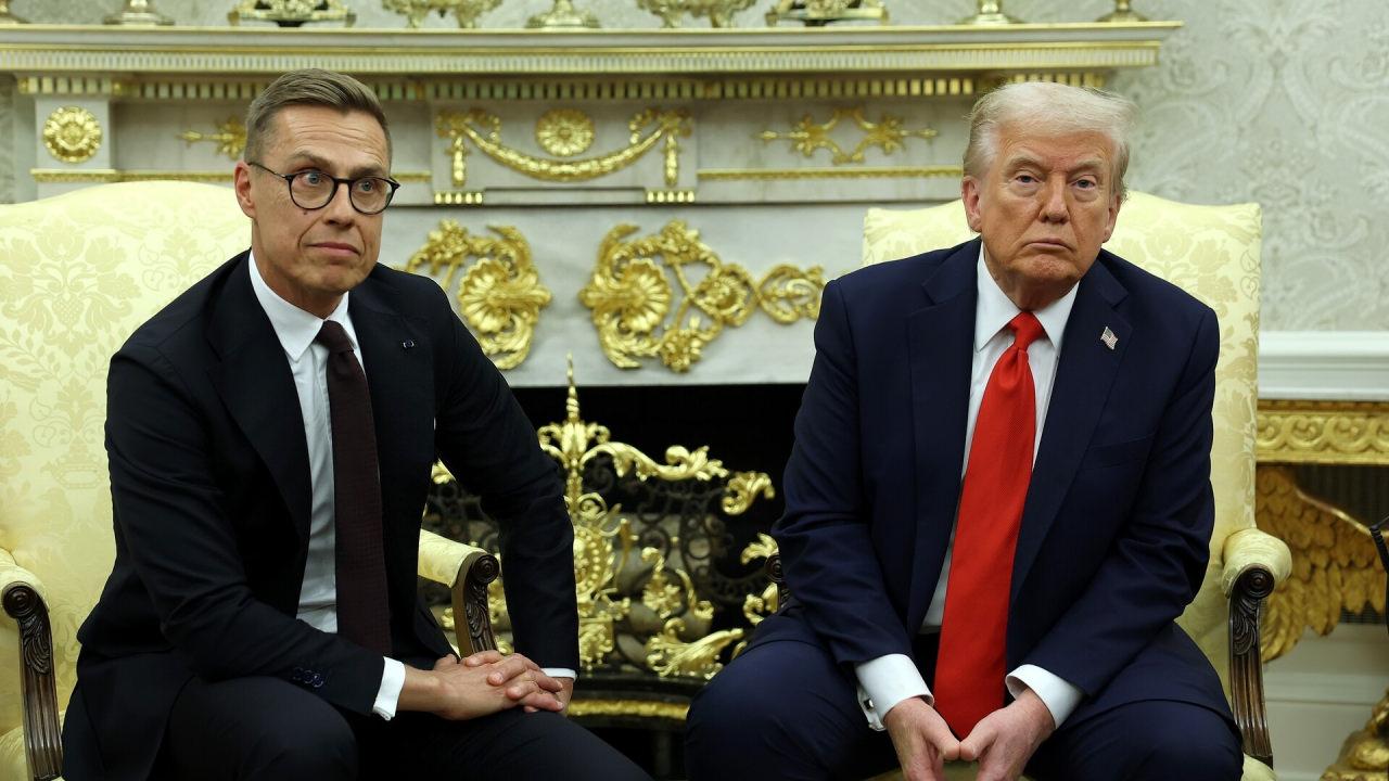 ABD Başkanı Trump, Beyaz Saray'da Finlandiya Cumhurbaşkanı Stubb'ı ağırladı.