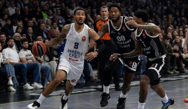 Anadolu Efes 6 sayıyla kaybetti!