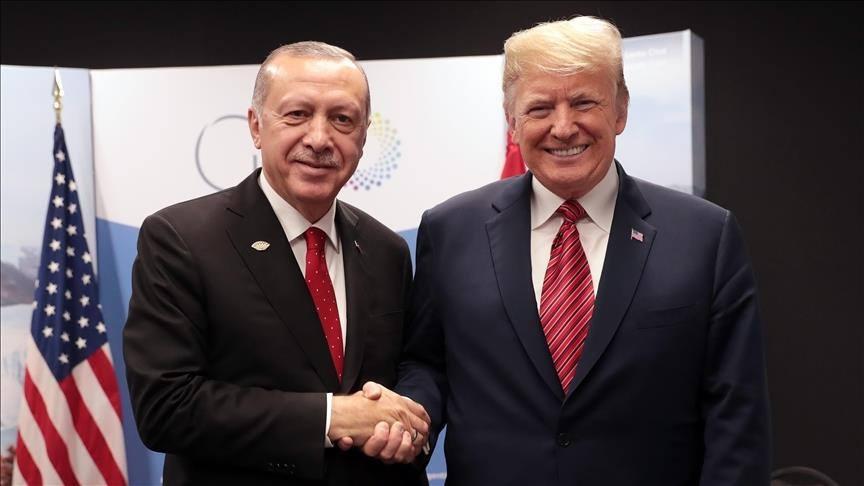 Başkan Recep Tayyip Erdoğan ve Donald Trump