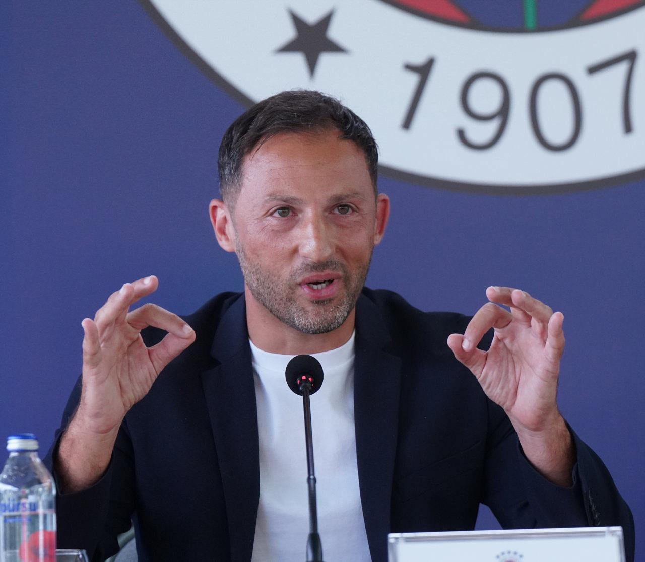Fenerbahçe Teknik Direktörü Domenico Tedesco