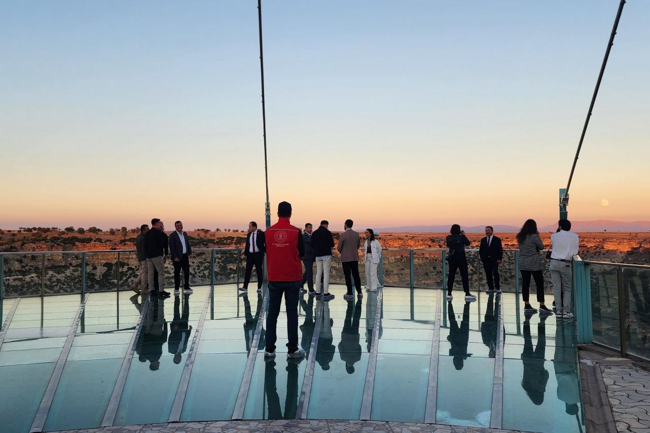 Terraza de cristal del cañón de Ulubey