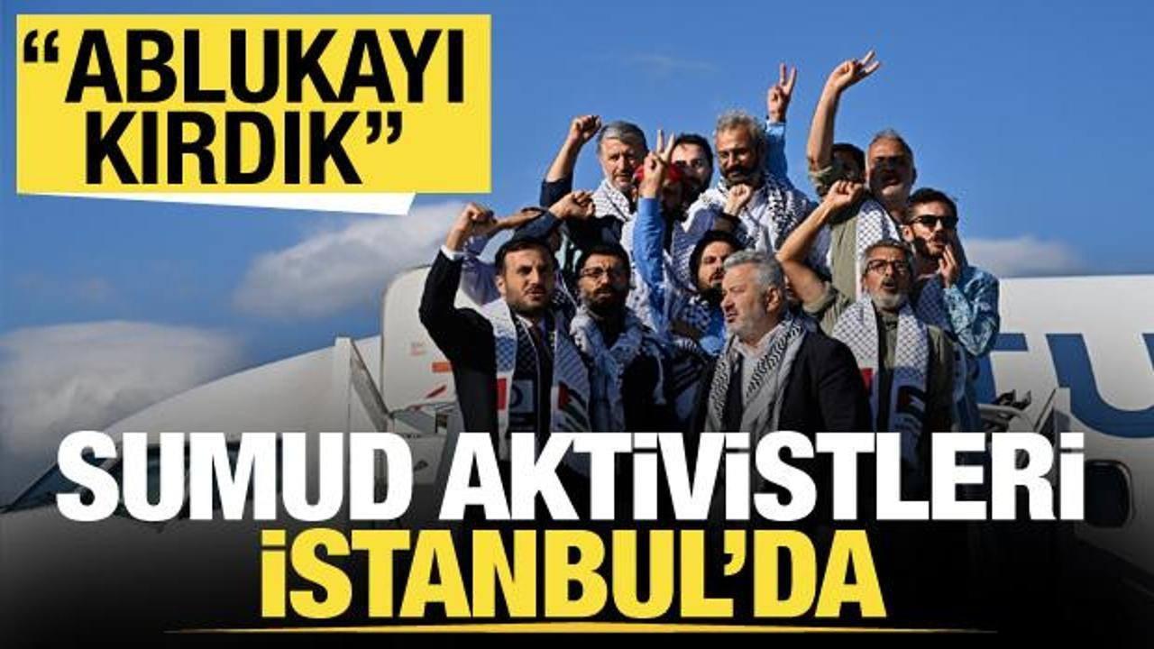 Dışişleri'nden Sumud Filosu hamlesi: 36’sı Türk 137 aktivist Türkiye’de