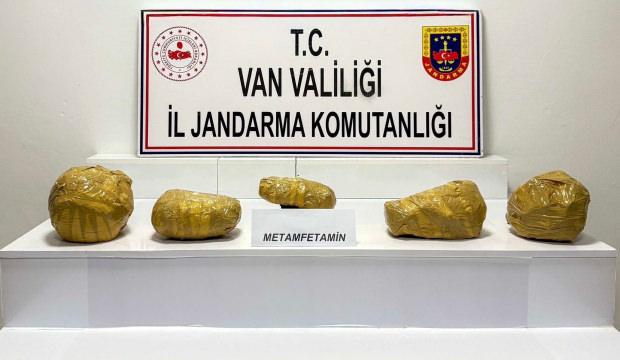 Van'da 21 kilo metamfetamin ele geçirildi